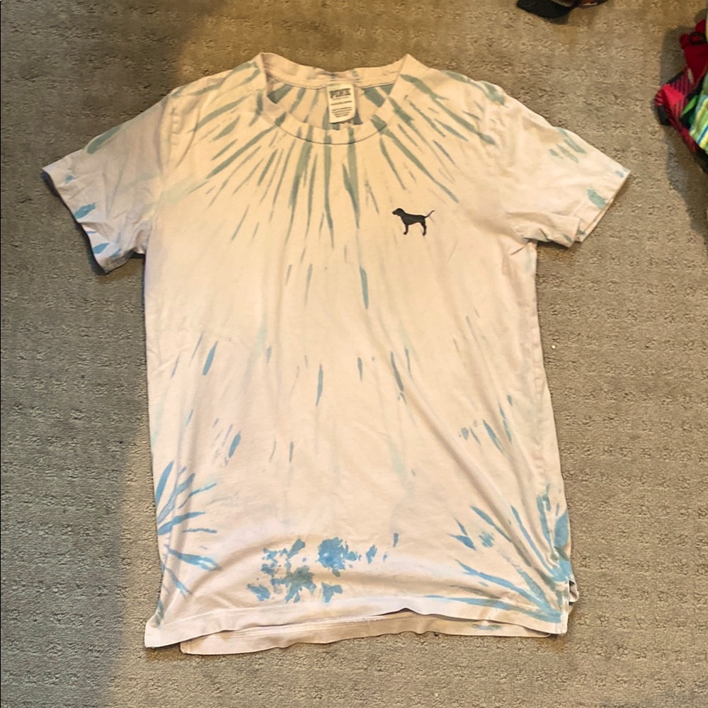 Women’s Blue Tie-Dye T-Shirt